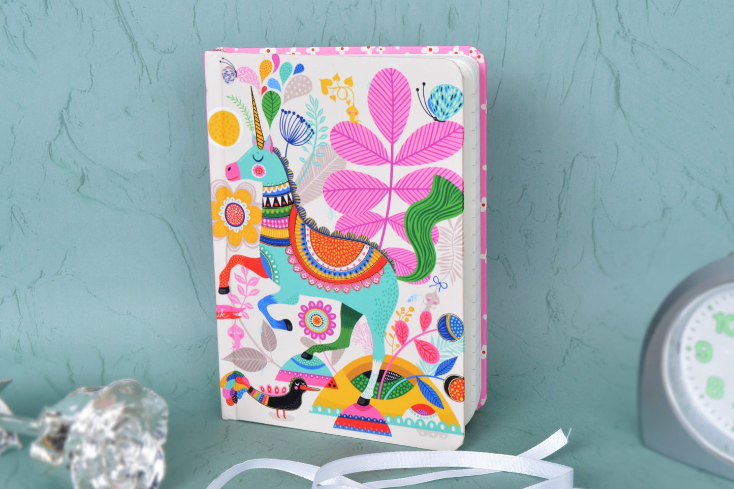 Mystic Unicorn 7x5 Hardbound Notebook