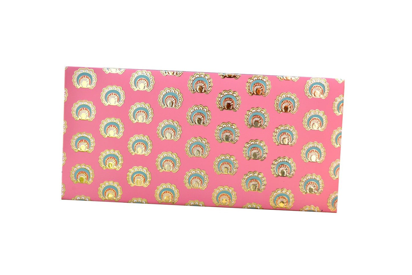 Peach Color Designer Shagun Envelope - Pack of 10(With Luxor Marker)