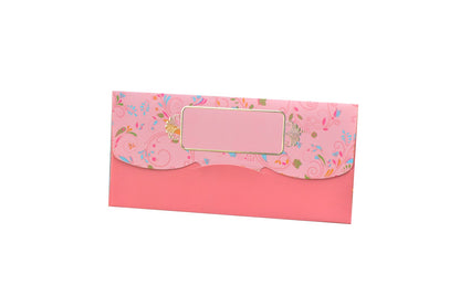 Peach Blossom Shagun Envelope - Pack of 10(With Luxor Marker)