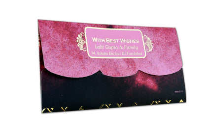 Hollow & Fill Box Personalised Shagun Envelope Premium - Pack of 25