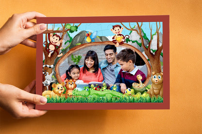 Rainforest Personalised Puzzle-Set Of Two