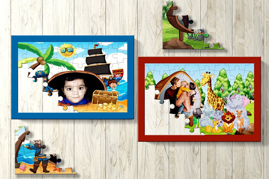 Tiny Tot Personalised Puzzle-Set of Two