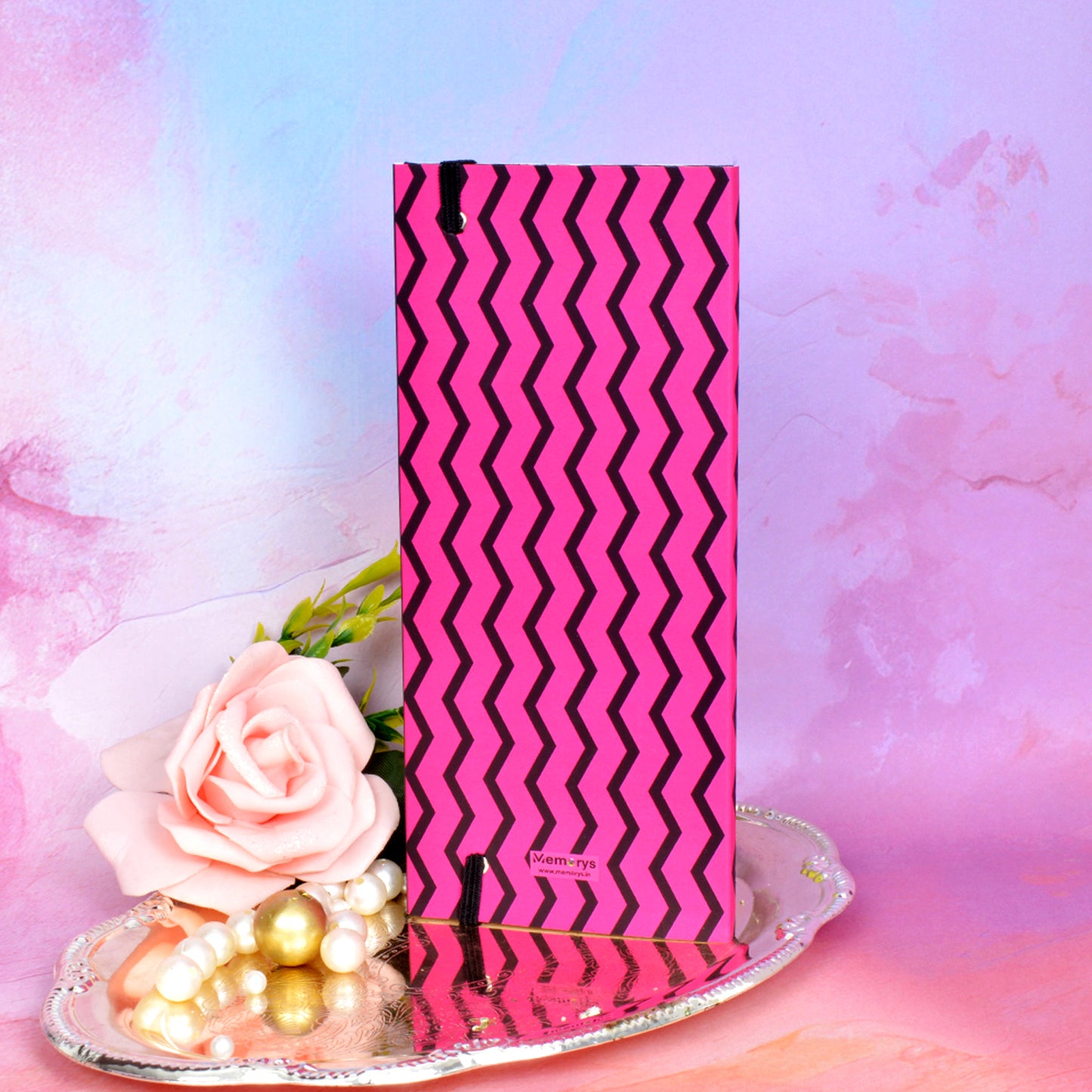 Hot Pink Zig Zag To Do List Softbound Notepad