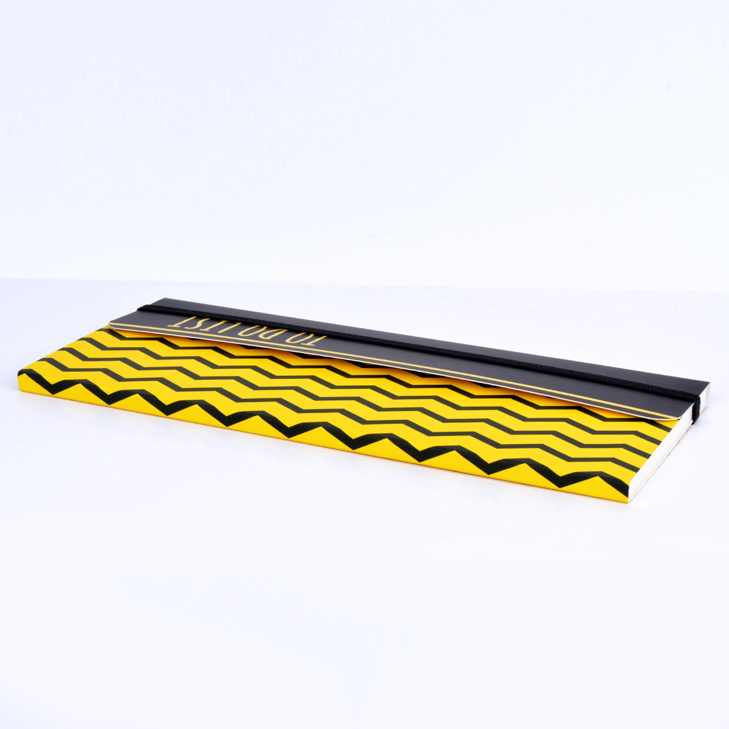 Yellow Zig Zag To Do List Softbound Notepad