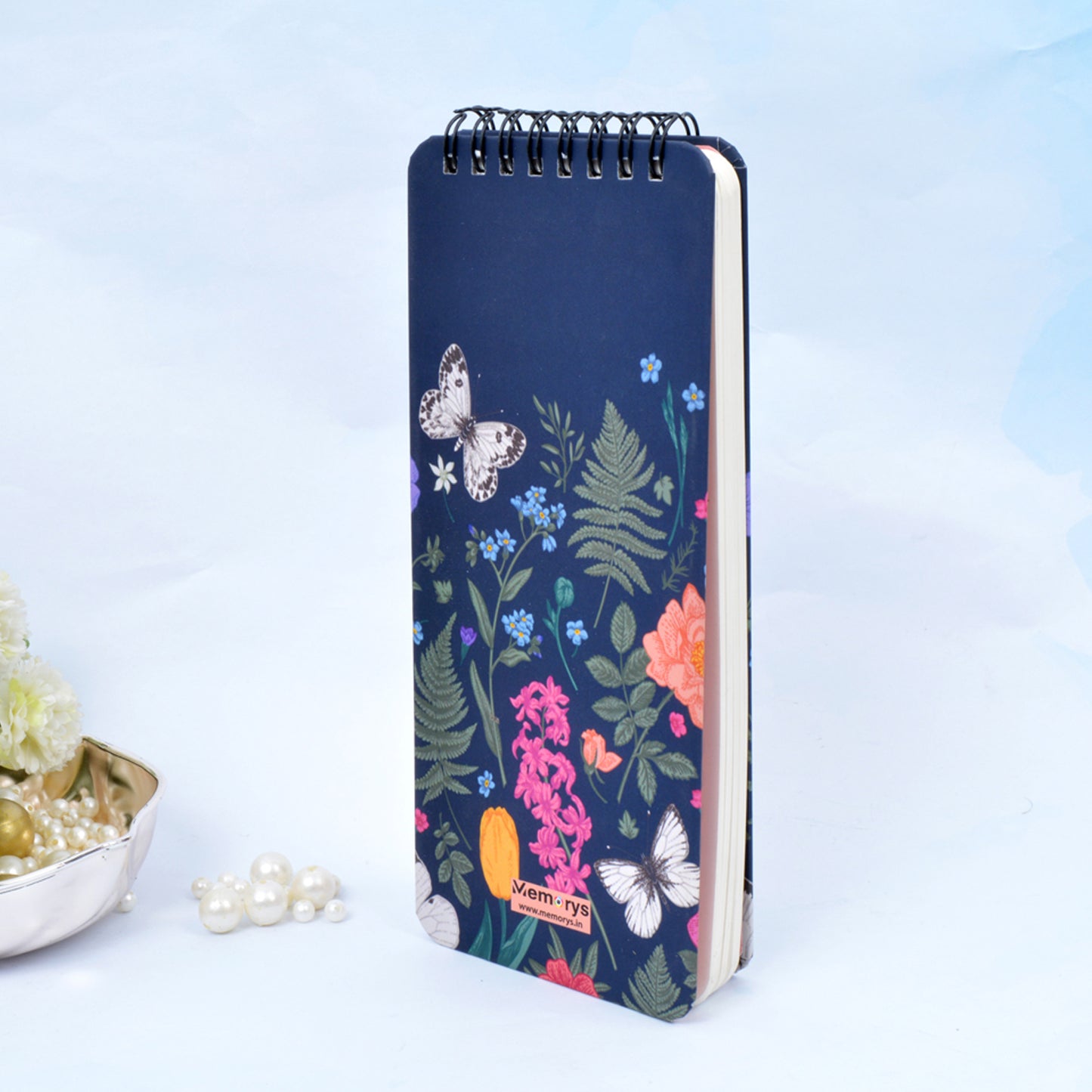 Butterfly Hardbound Wiro To Do List Notepads