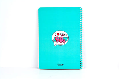 I Love 90's Softbound Wiro B5 Notebook