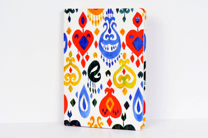 Ikat A5 Hardbound Notebook