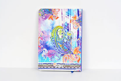 Colourful Paisley A5 Hardbound Notebook