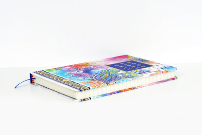 Colourful Paisley A5 Hardbound Notebook