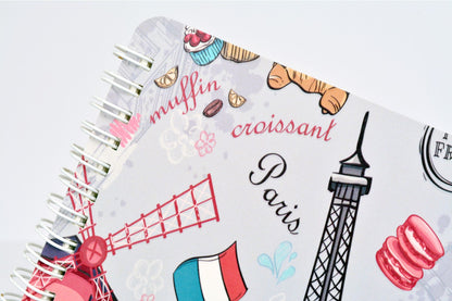 Eiffel Tower Softbound Wiro A5 NoteBook