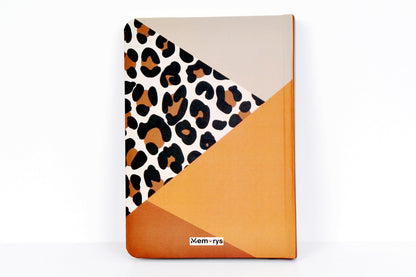 Leopard Story 7x5 Hardbound Notebook