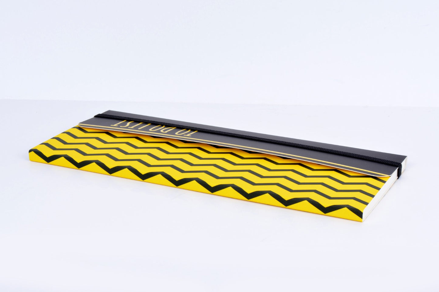 Yellow Zig Zag To Do List Softbound Notepad