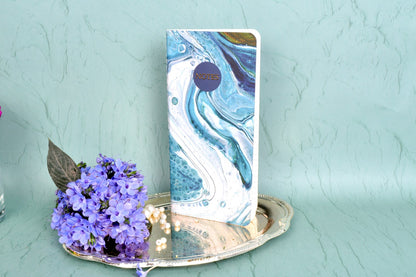 Sea Centre Thread Marble Notebooks