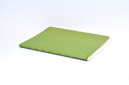 Geo Green A5 Center Stitch Notebook