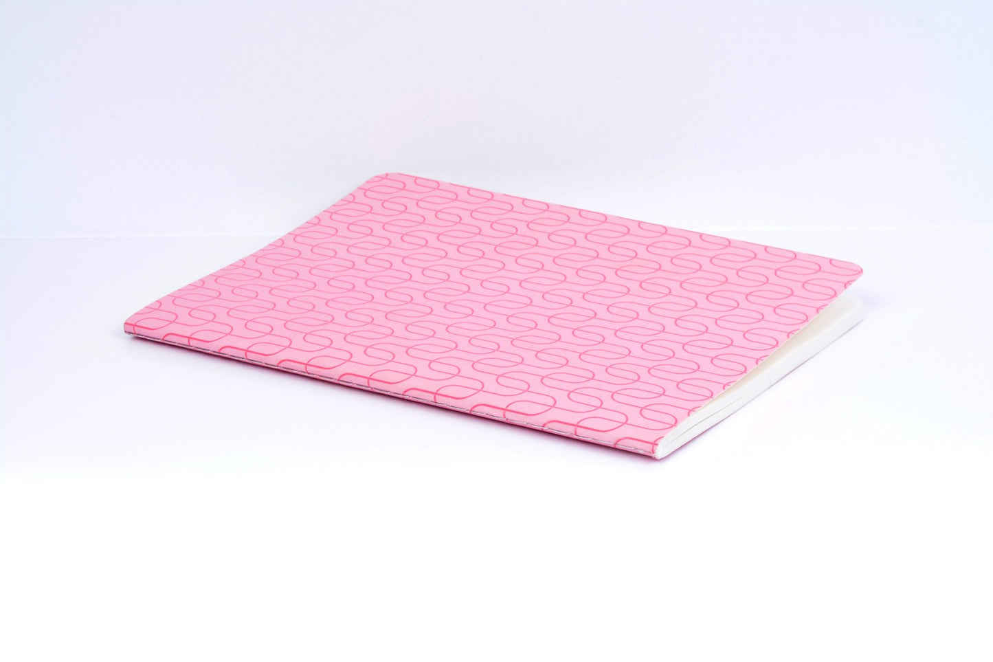 Geo Pink A5 Center Stitch Notebook