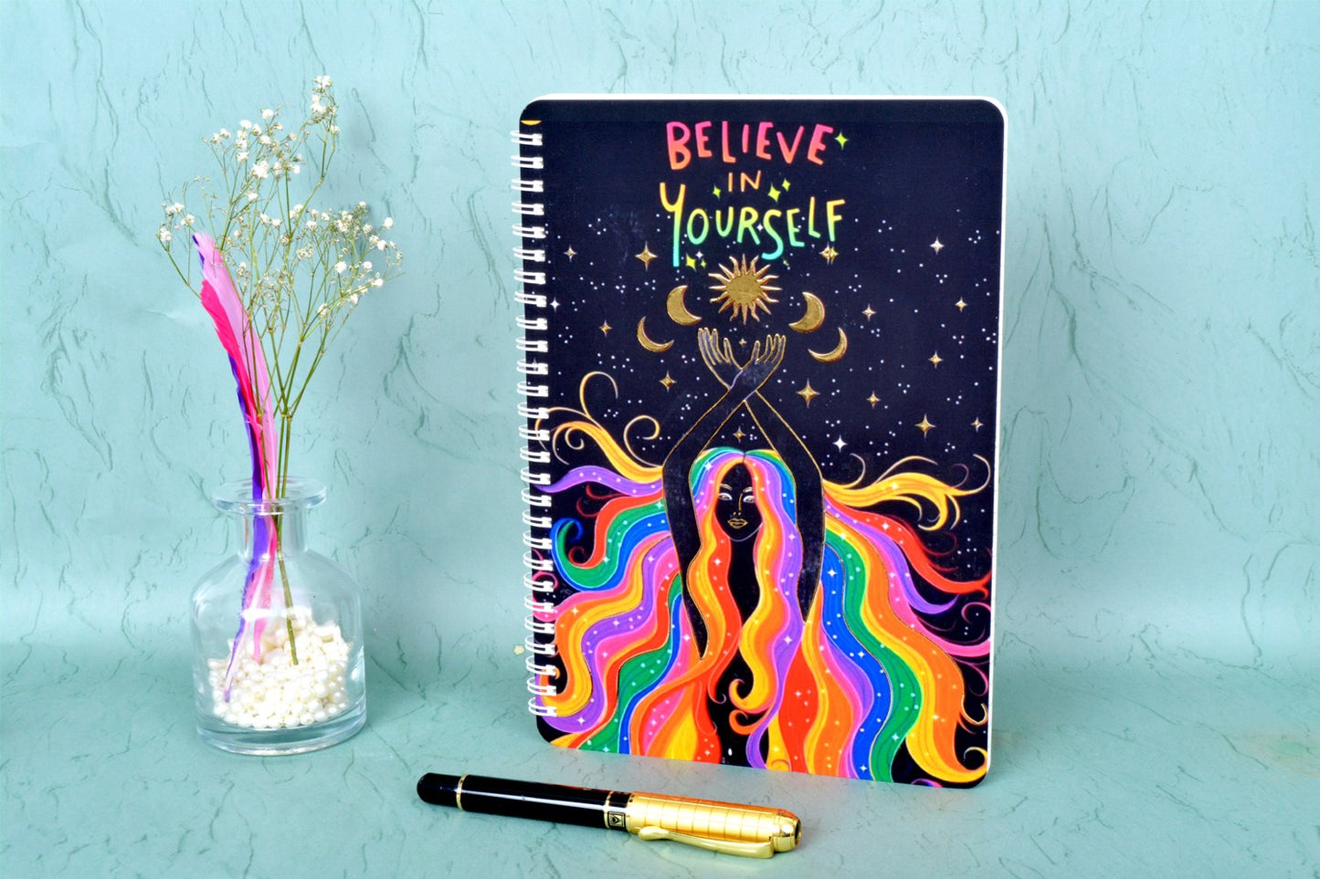 Believe In Yourself Softbound Wiro B5 Notebook