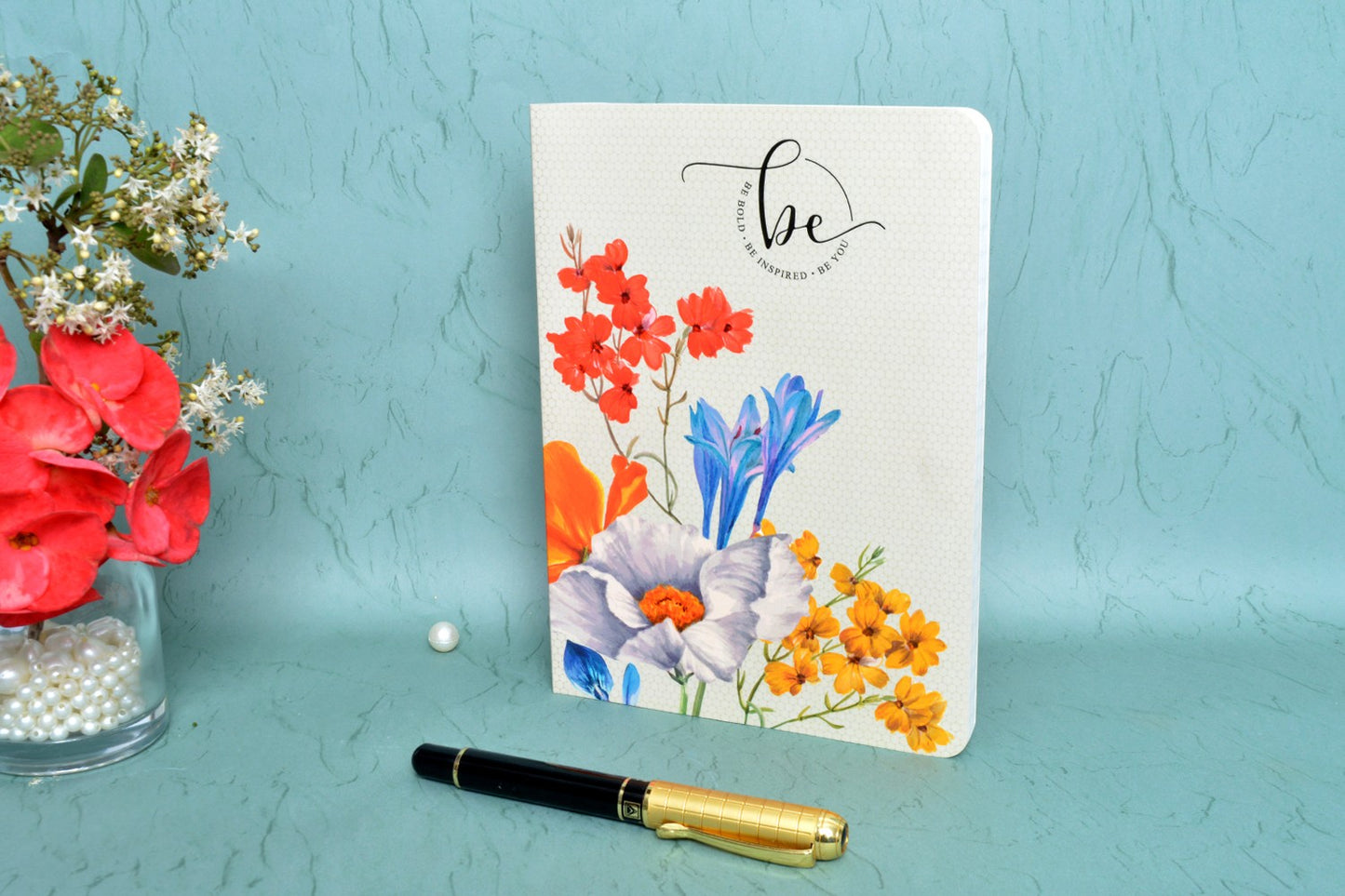 Botanical Flower A6 Softbound Notebook