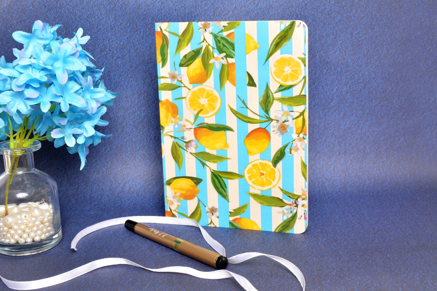 Citrus Limetta Softcover A6 Notebook