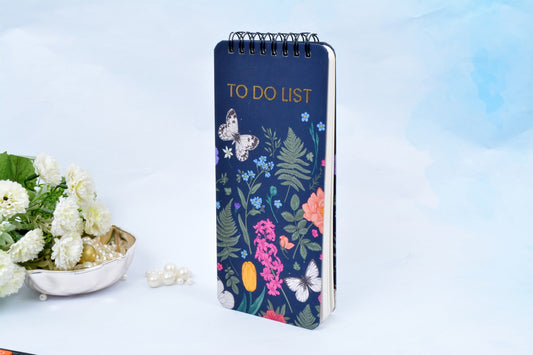 Butterfly Hardbound Wiro To Do List Notepads