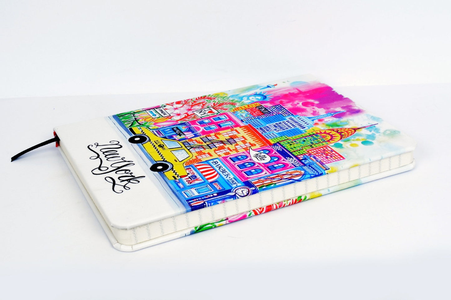 Newyork City A5 Printed Vegan Leather Hardbound Notebook