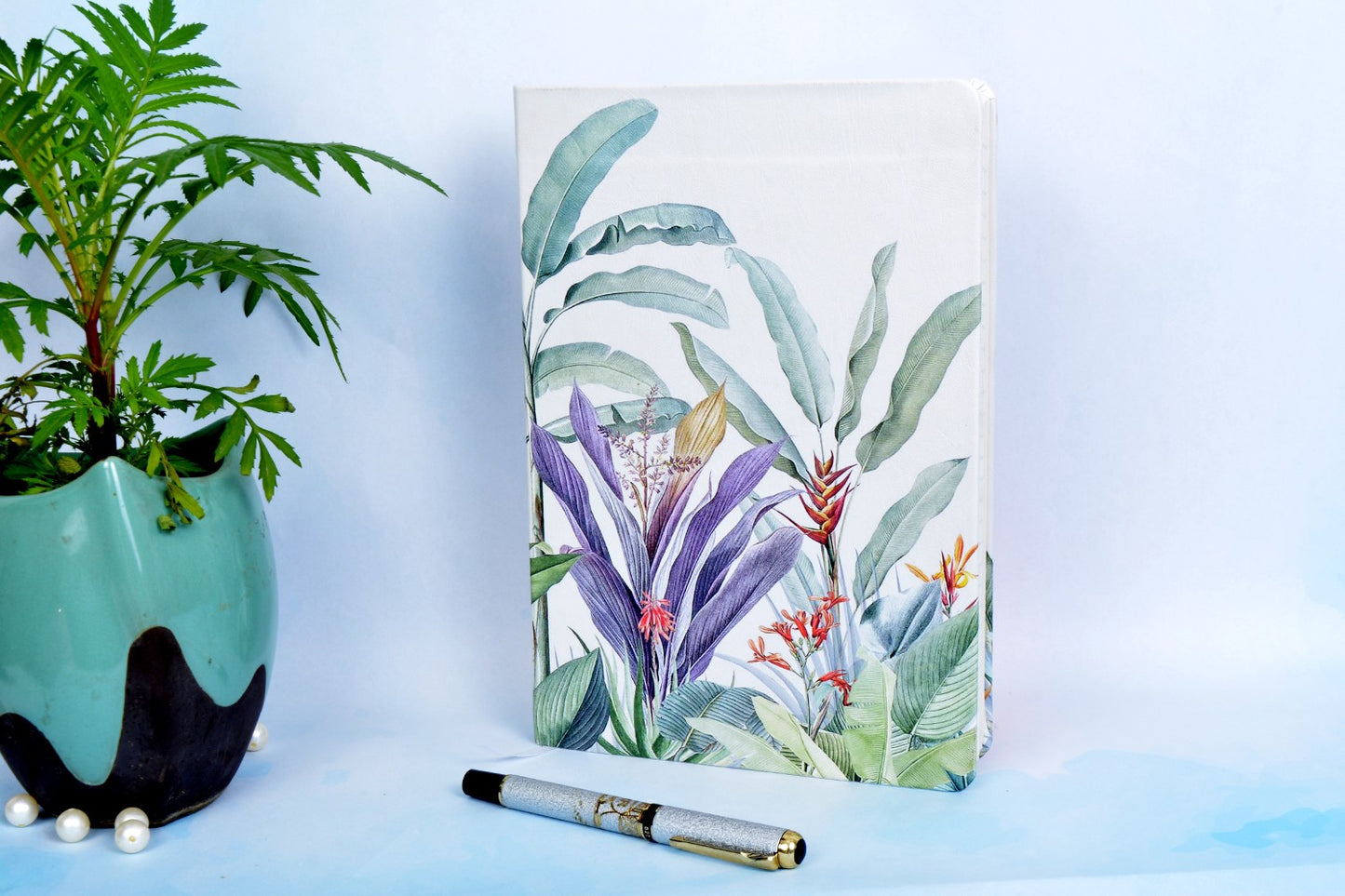 Savana B5 Printed Vegan Leather Hardbound Notebook