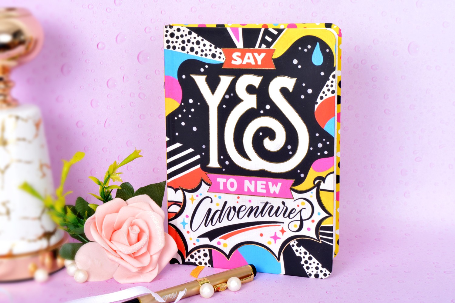 Yes To Adventure A5 Hardbound Notebook