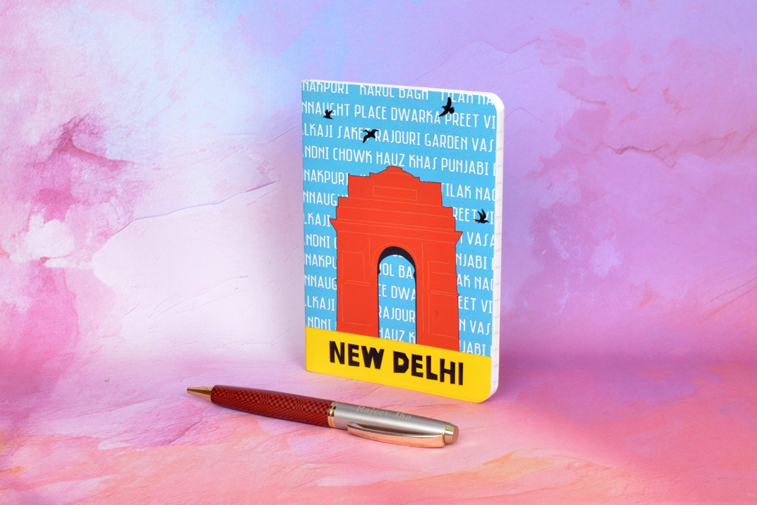 New Delhi A6 Softbound Travel Notebooks