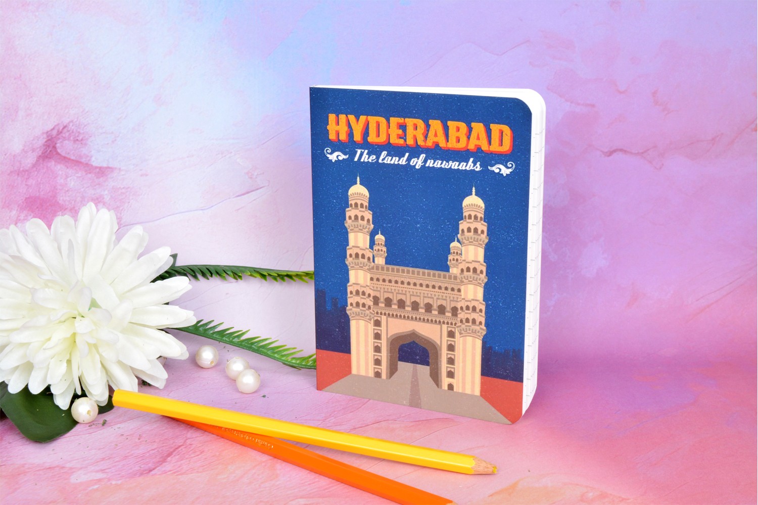 Hyderabad A6 Softbound Travel Notebooks