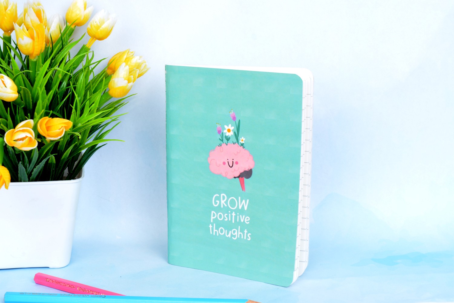 Positive Thoughts A6 3D Notebooks