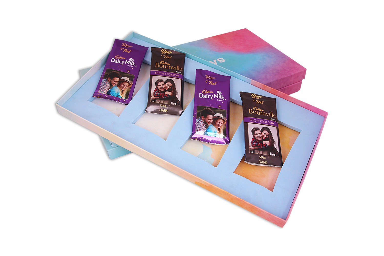 Order Online Alluring Personalized Diary And Chocolate Combo | Blissmygift