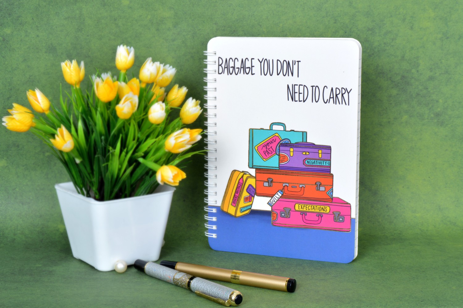 Suitcase Softbound Wiro A5 NoteBook
